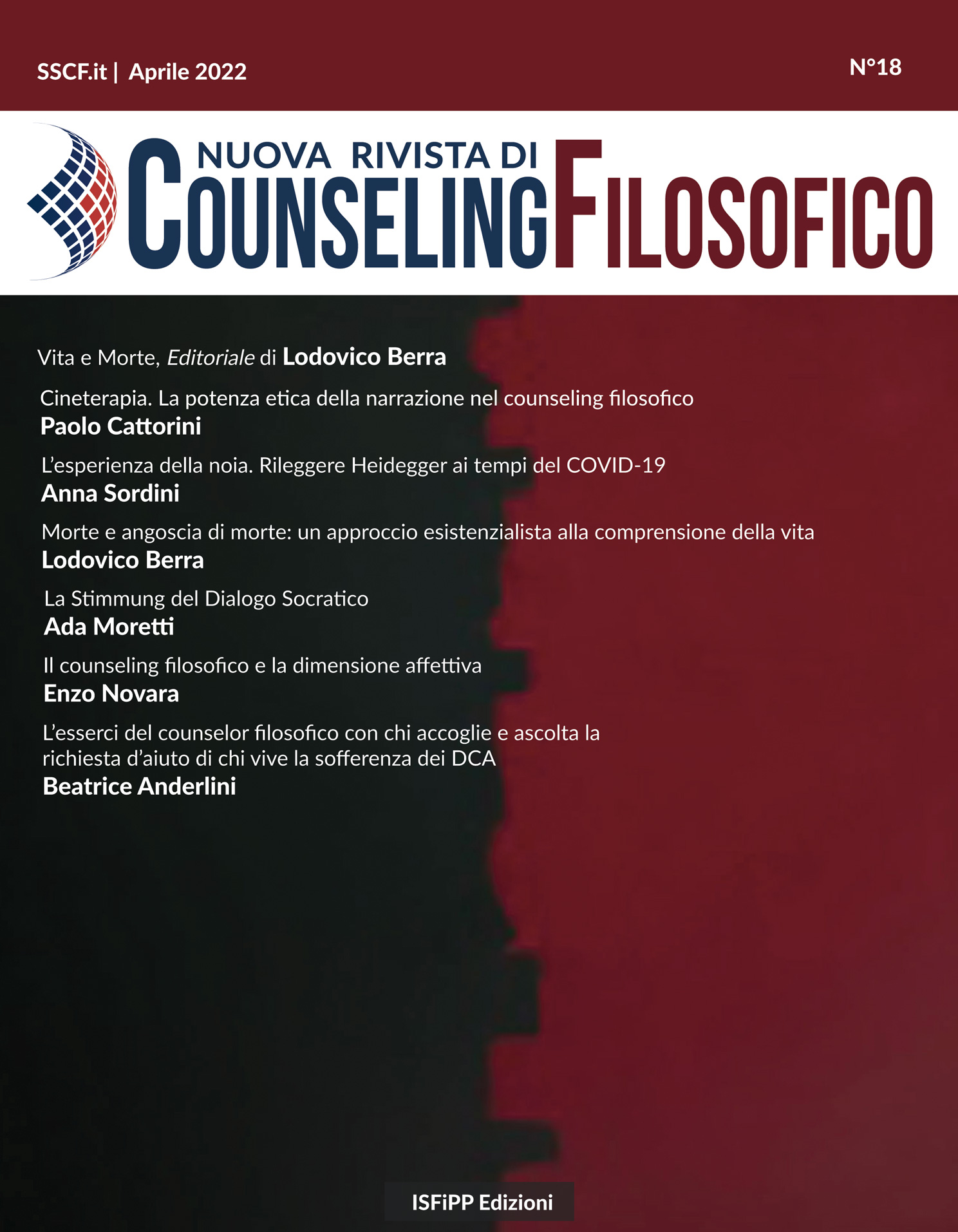 Rivista Italiana di Counseling Filosofico NFT SSCF , Nuova Rivista di Counselingg Filosofico